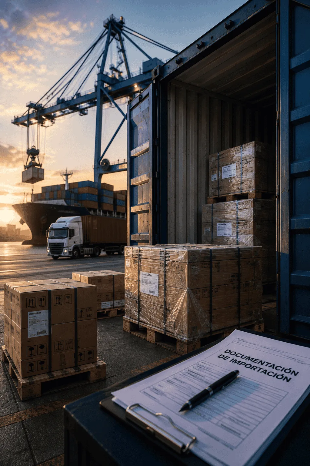 Operación de importación
